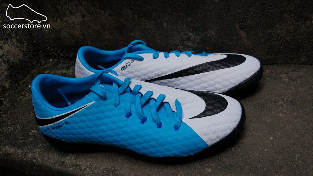 nike hypervenom phelon tf blue